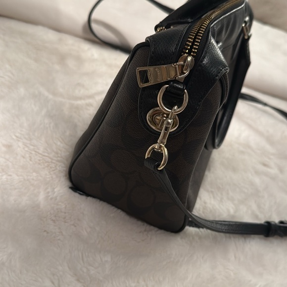 Coach Bennett Canvas Mini Satchel - Picture 4 of 4